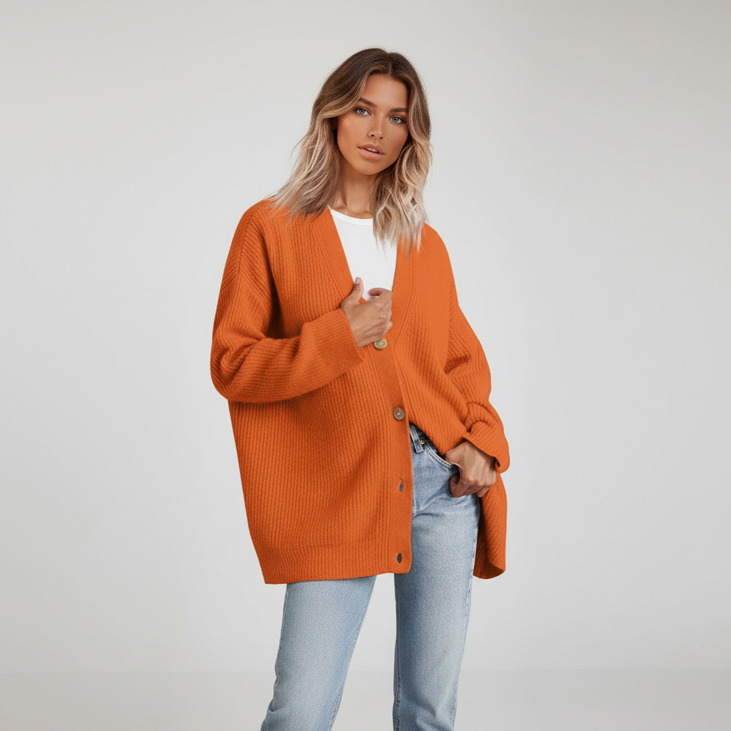 Lockeres Kaschmir-Weste - Alina