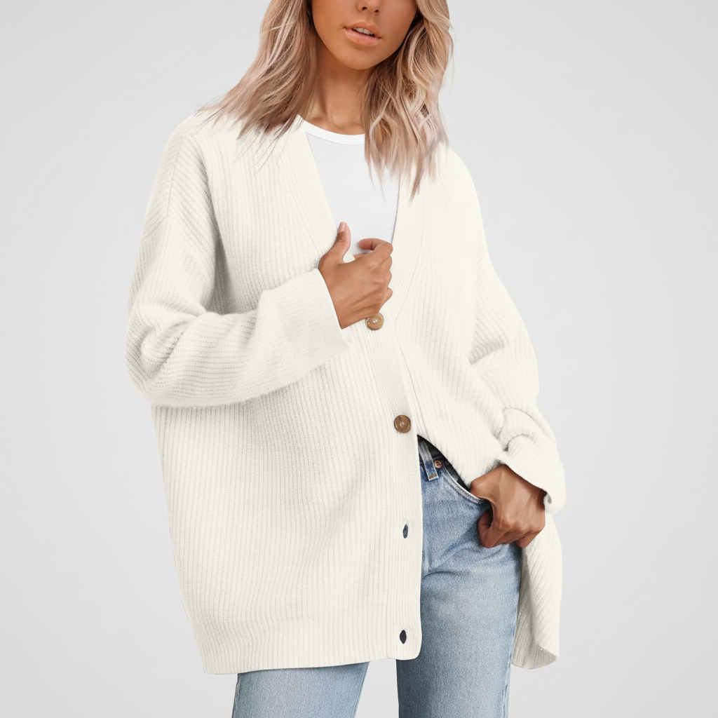 Lockeres Kaschmir-Weste - Alina