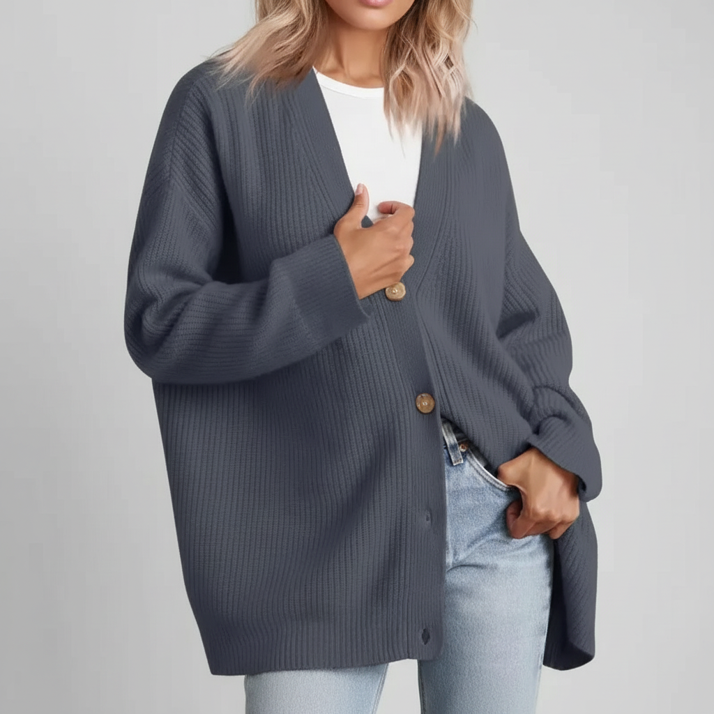 Lockeres Kaschmir-Weste - Alina