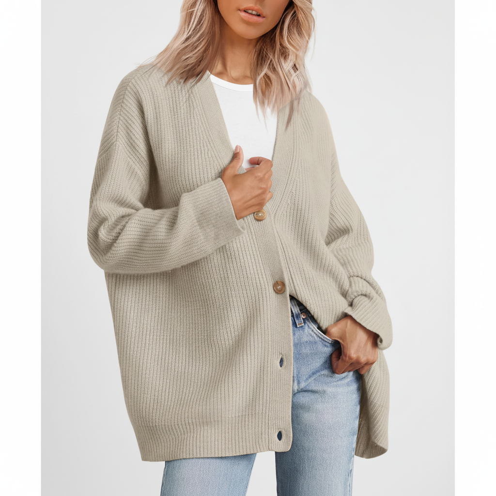 Lockeres Kaschmir-Weste - Alina