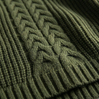 Lockergeschnittener Langarm-Pullover - Carla