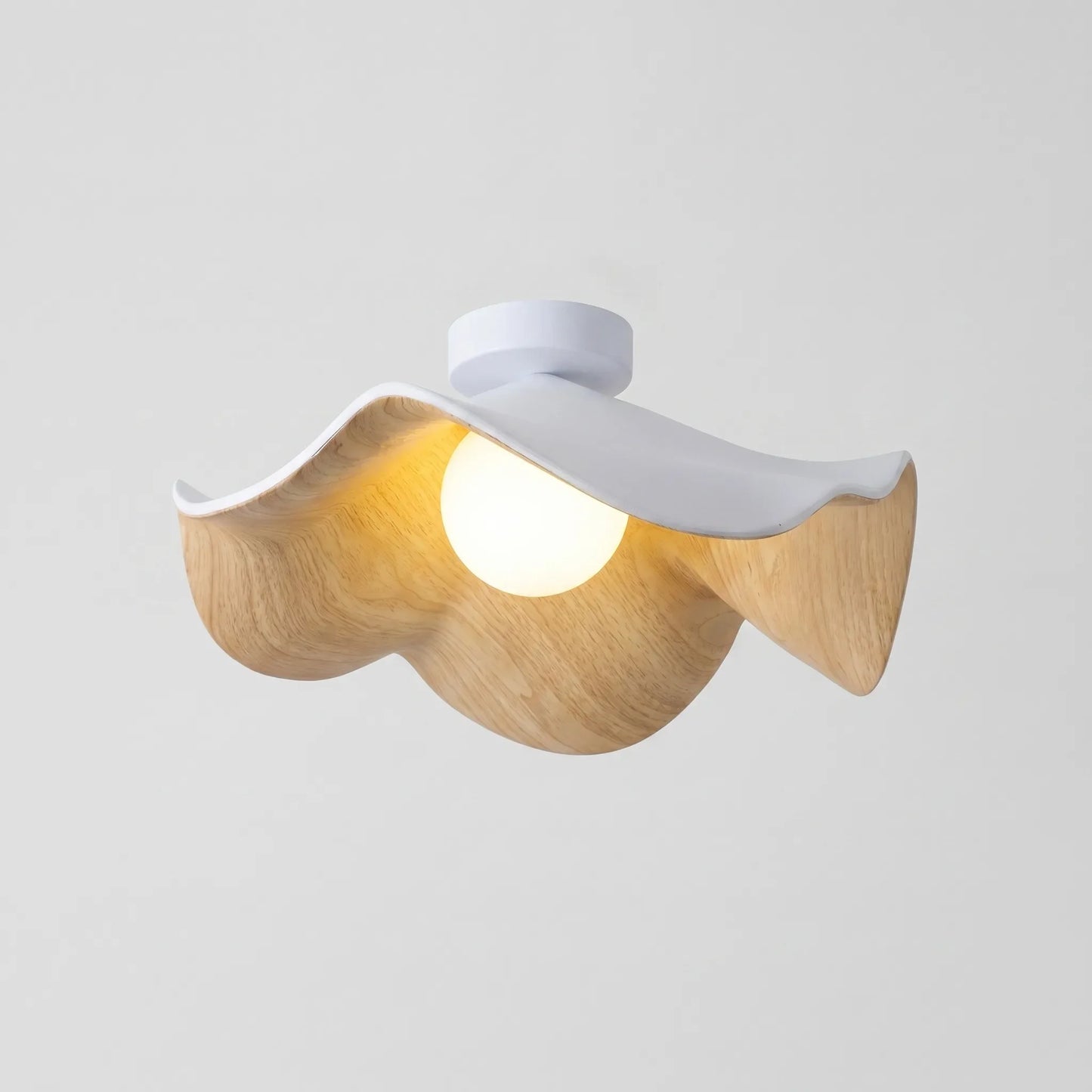 Lotus-Shaped Sculptural Ceiling Light -  Lotuseil