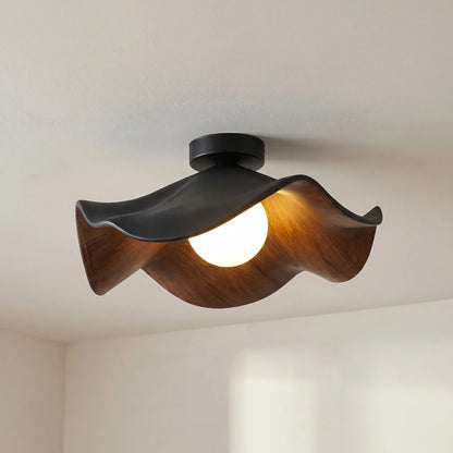 Lotus-Shaped Sculptural Ceiling Light -  Lotuseil