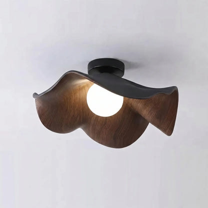 Lotus-Shaped Sculptural Ceiling Light -  Lotuseil