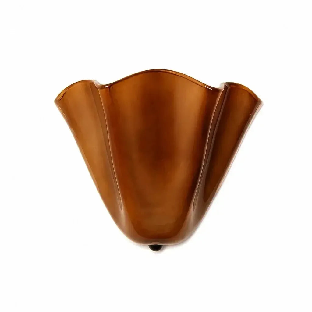Retro Stained Glass Wall Sconce with Warm LED Light for Elegant Home Decor 12