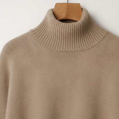 Luxuriöser Damen Rollkragenpullover - Alina