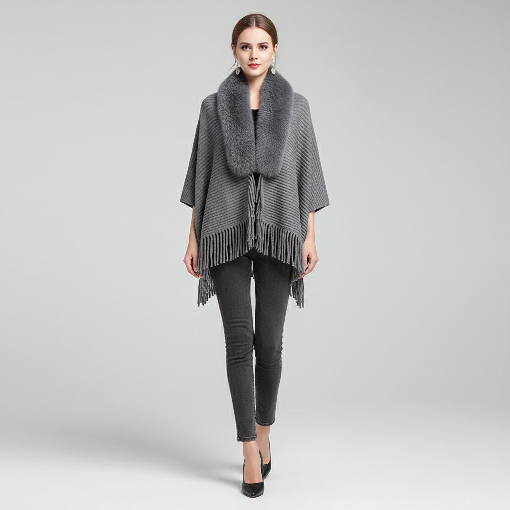 Luxuriöse Damen-Cape - Elisa