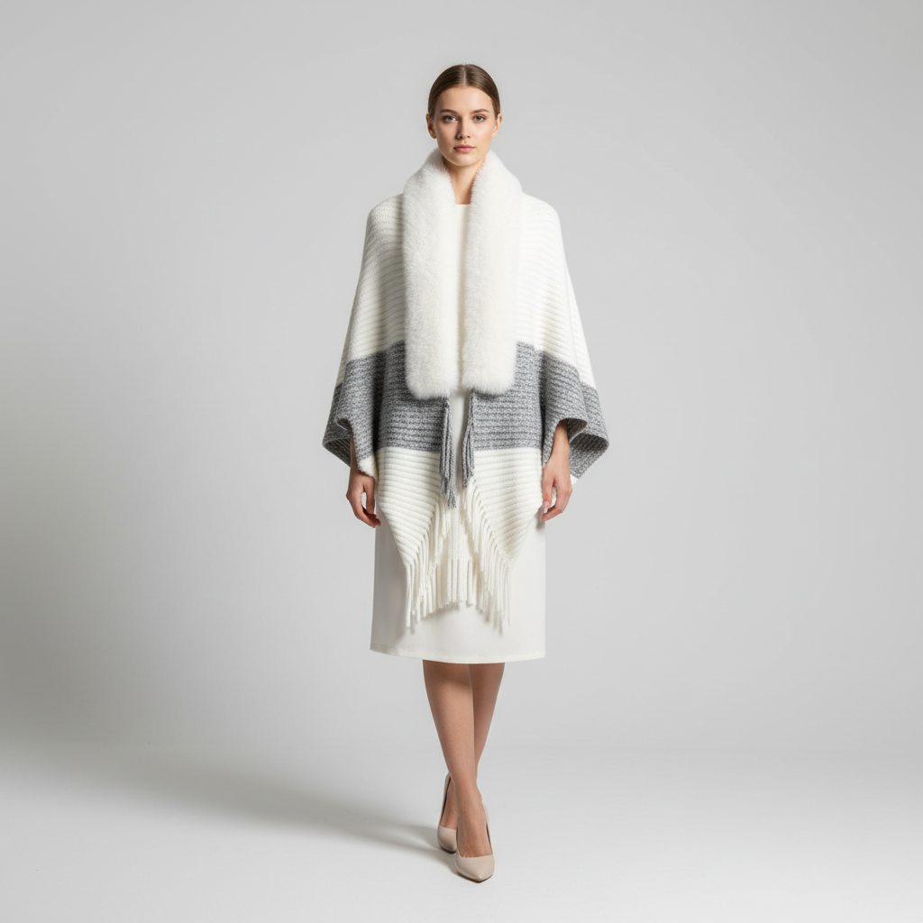 Luxuriöse Damen-Cape - Elisa