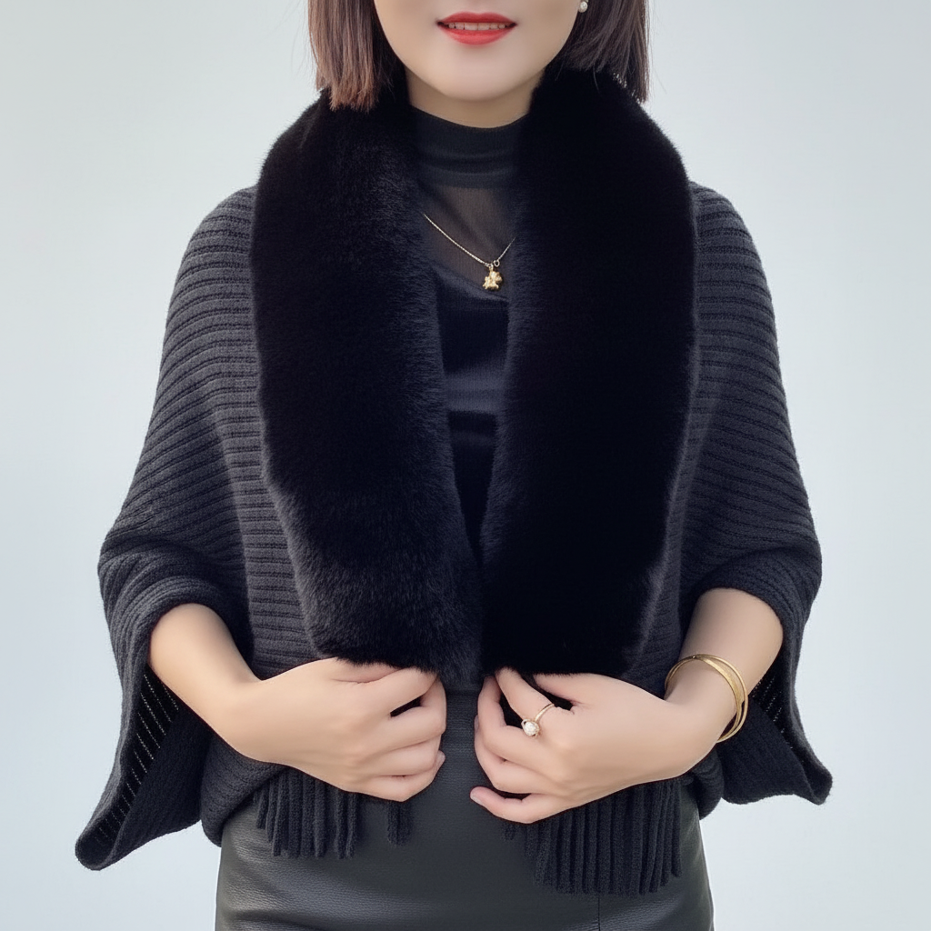 Luxuriöse Damen-Cape - Elisa