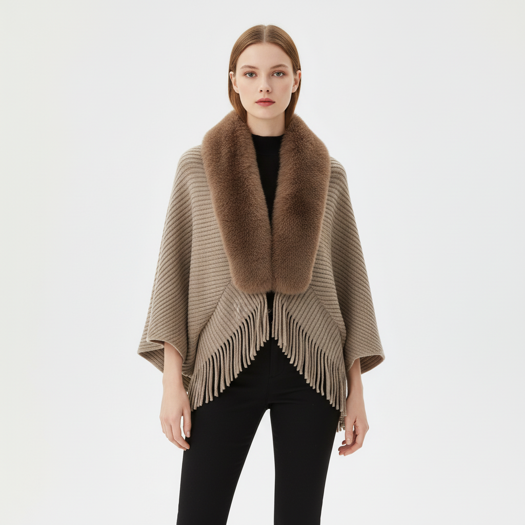 Luxuriöse Damen-Cape - Elisa