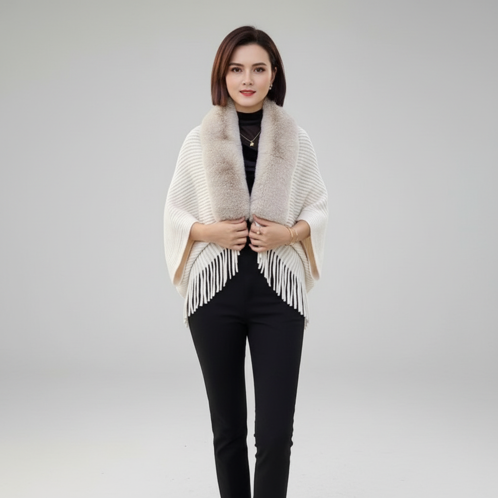 Luxuriöse Damen-Cape - Elisa