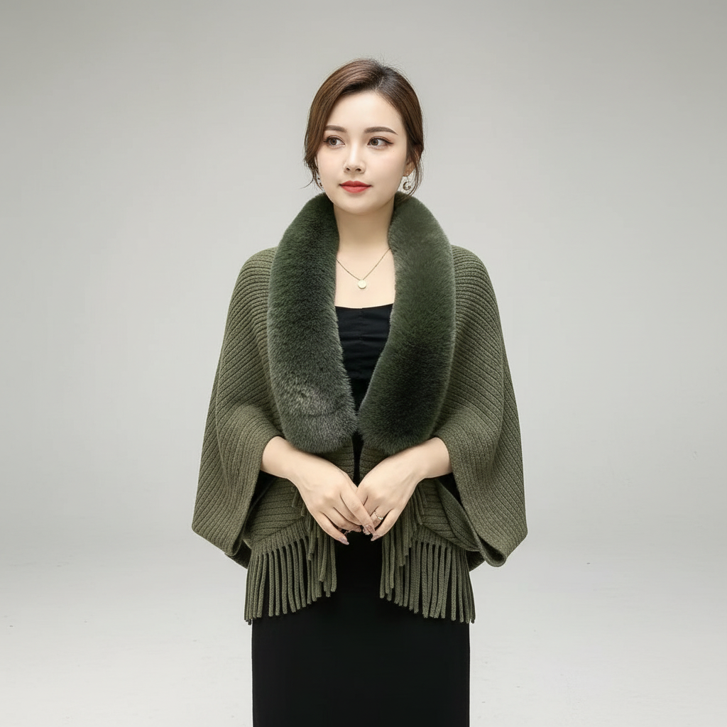 Luxuriöse Damen-Cape - Elisa