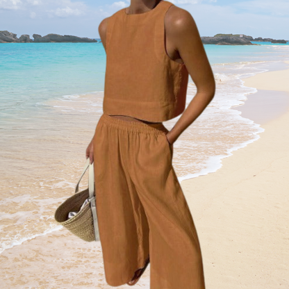 Zweiteiliges Damen-Sommer-Set – Amara