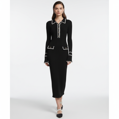 Maxikleid Mit Rüschen -  Ursula