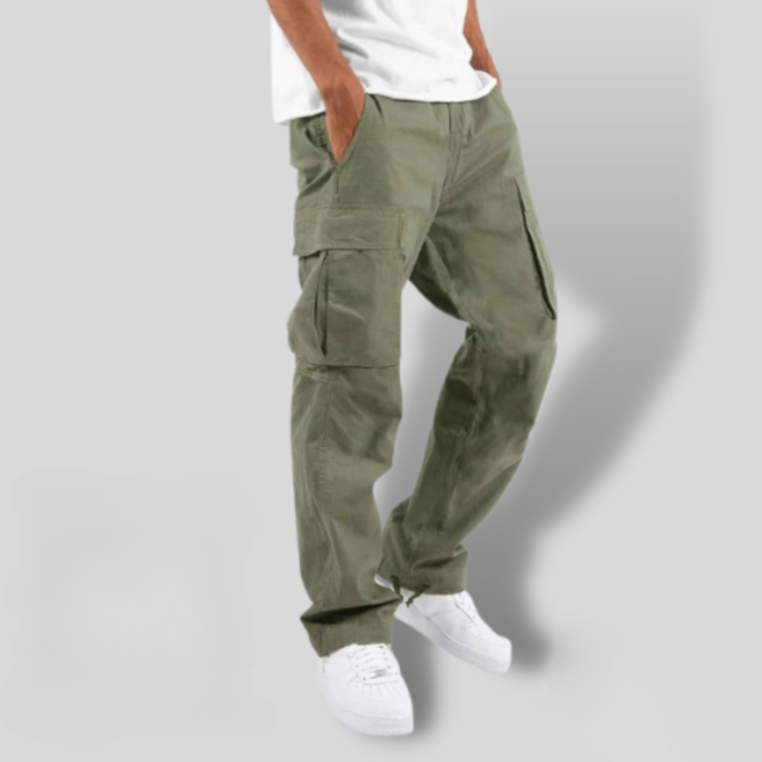 Lockere Cargo Hose mit Multifunktionstaschen Herren – Crystalli Schwiiz