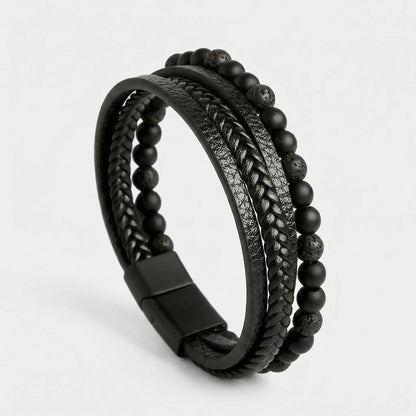 Mehrreihiges Herrenarmband - Jari