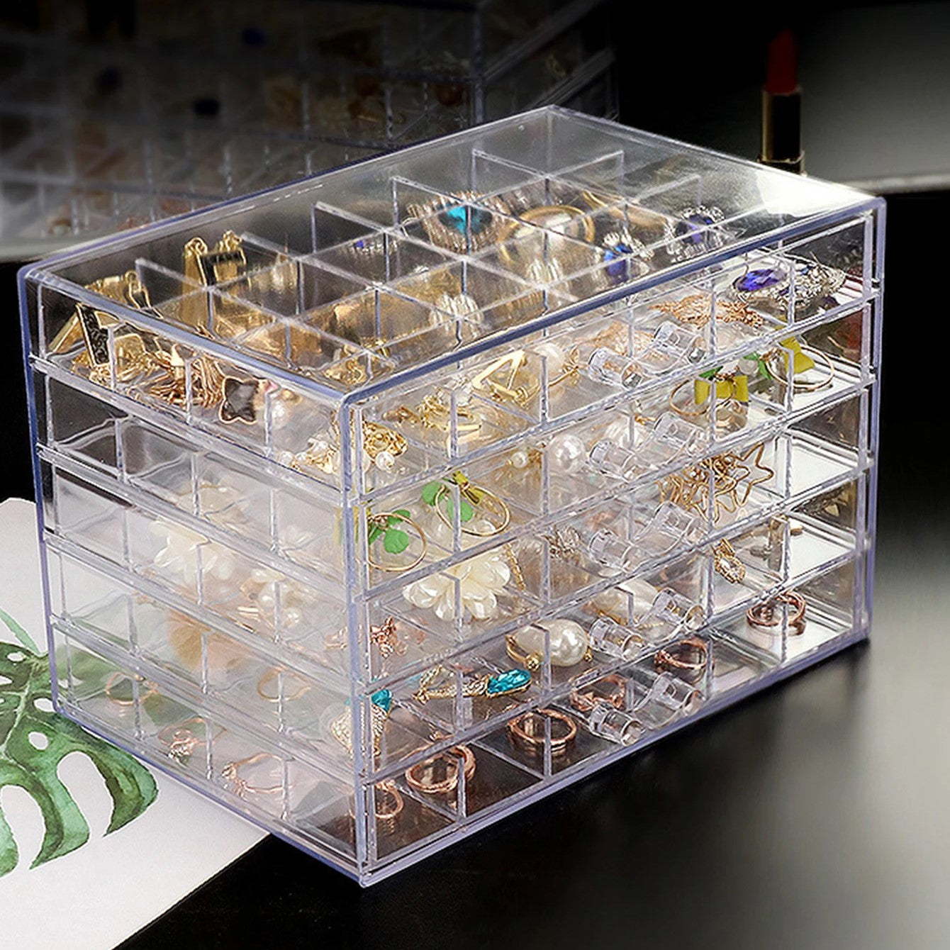 Mehrschichtiger Schmuck-Organizer - GemKeeper 