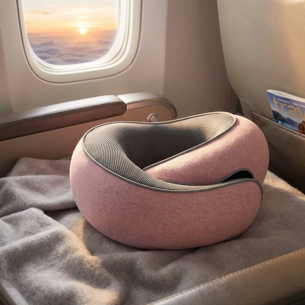 Memory Foam Nekkussen Met Kinsteun - RestRoll