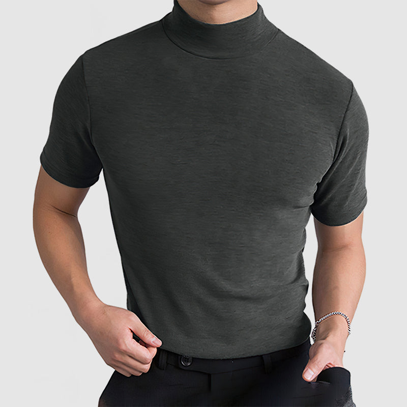Men's Roll Neck T-Shirt - Emanuel