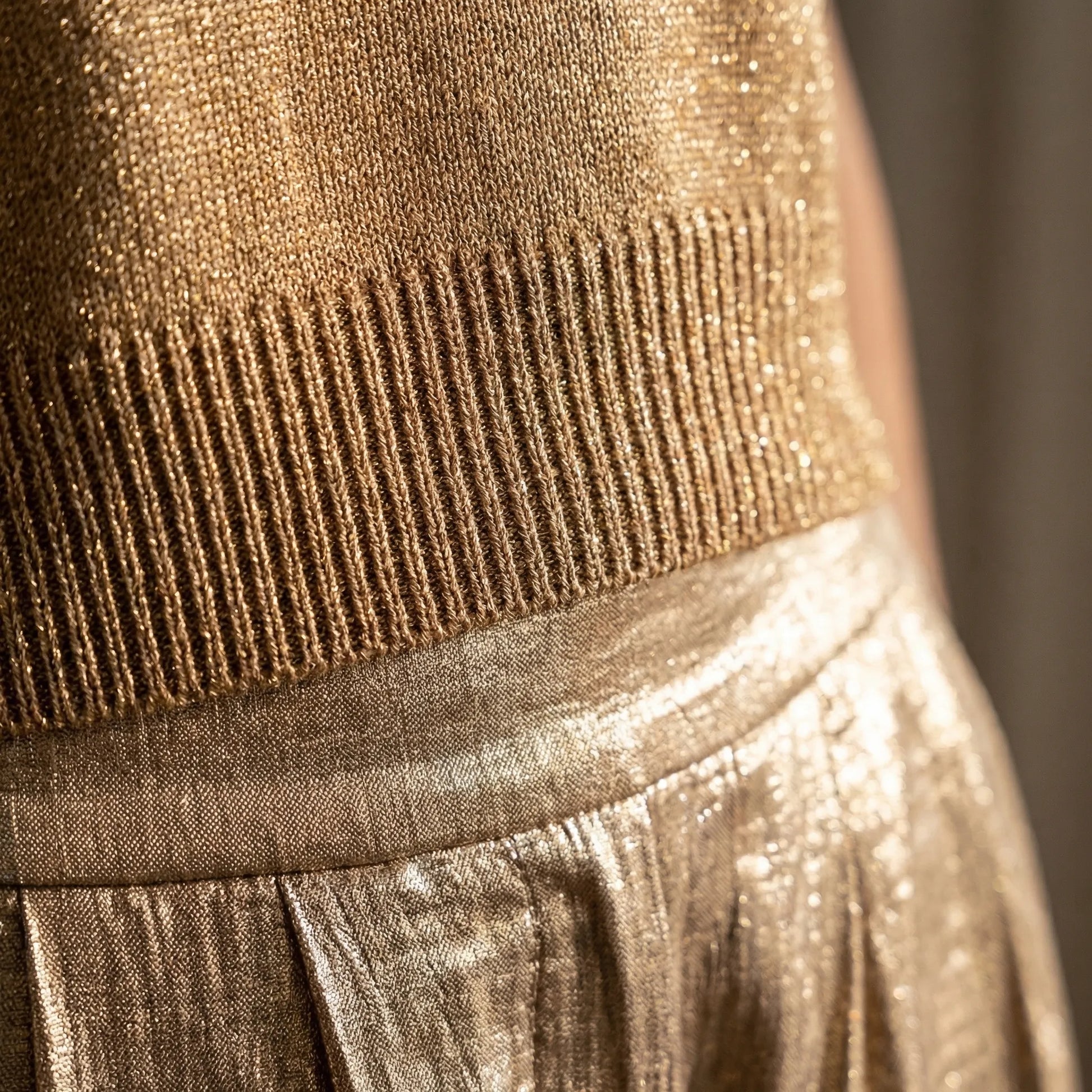 Metallic Shimmer Co-Ord Set For Women - Leigh