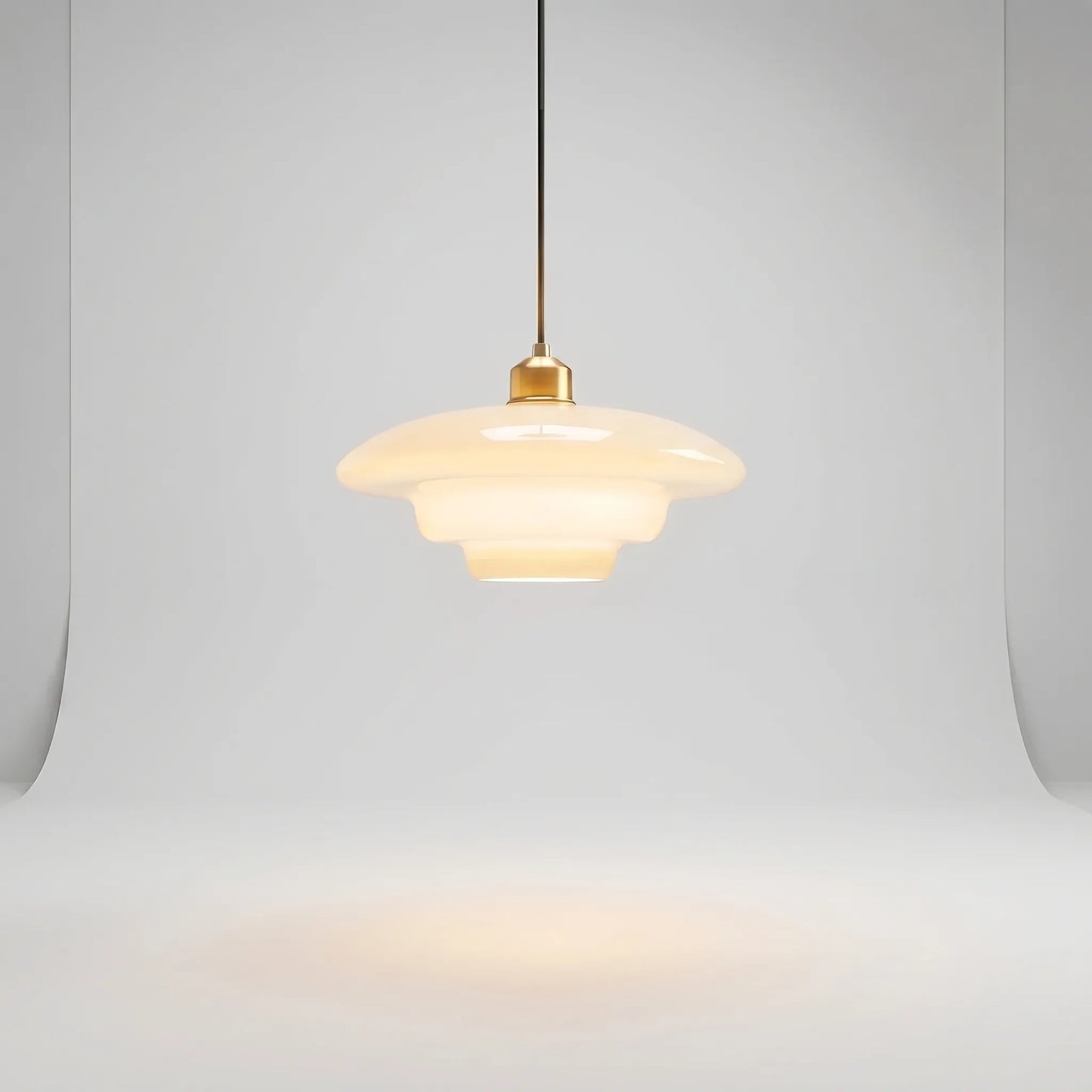 Mid-Century Tiered Pendant Lamp -  Lumvera
