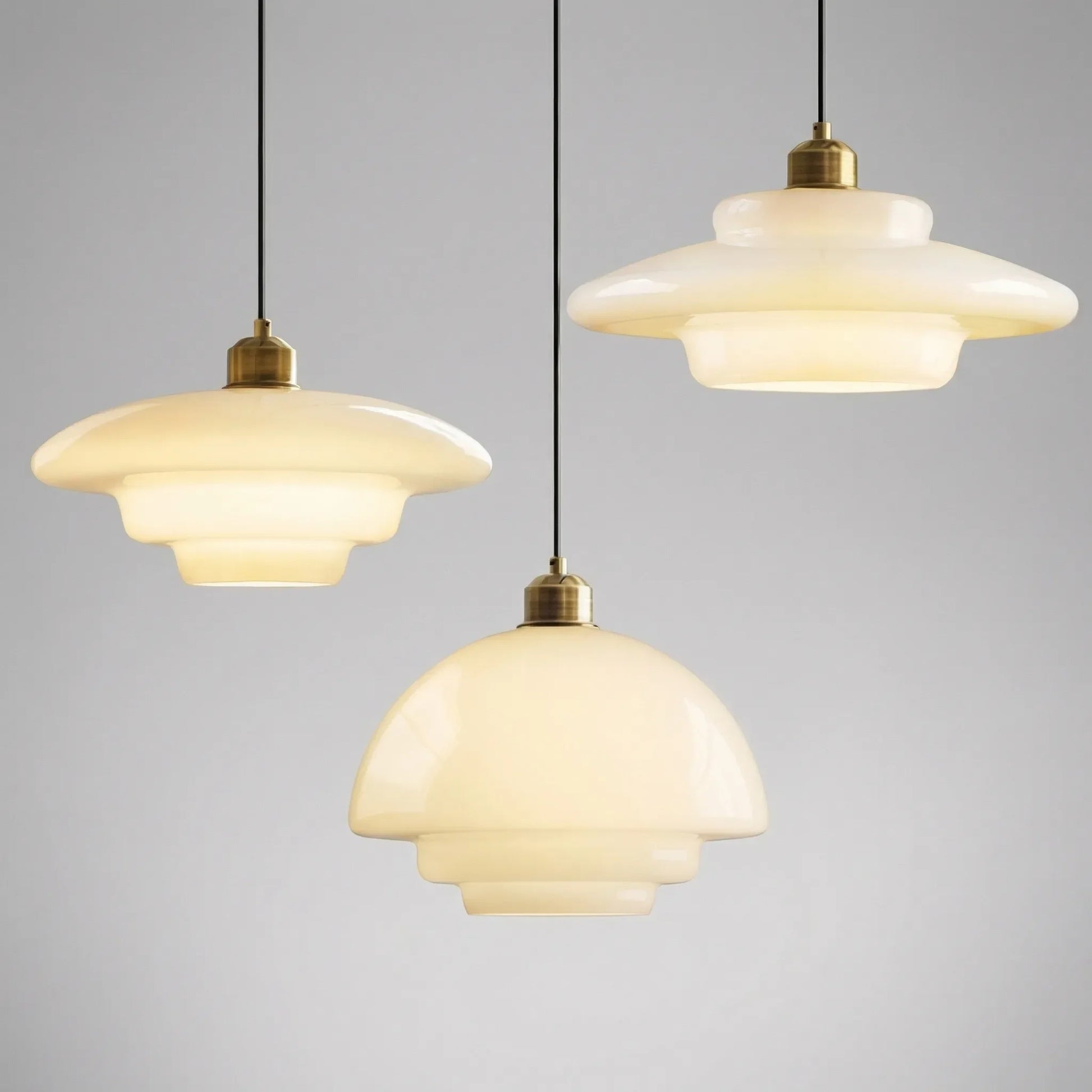 Mid-Century Tiered Pendant Lamp -  Lumvera