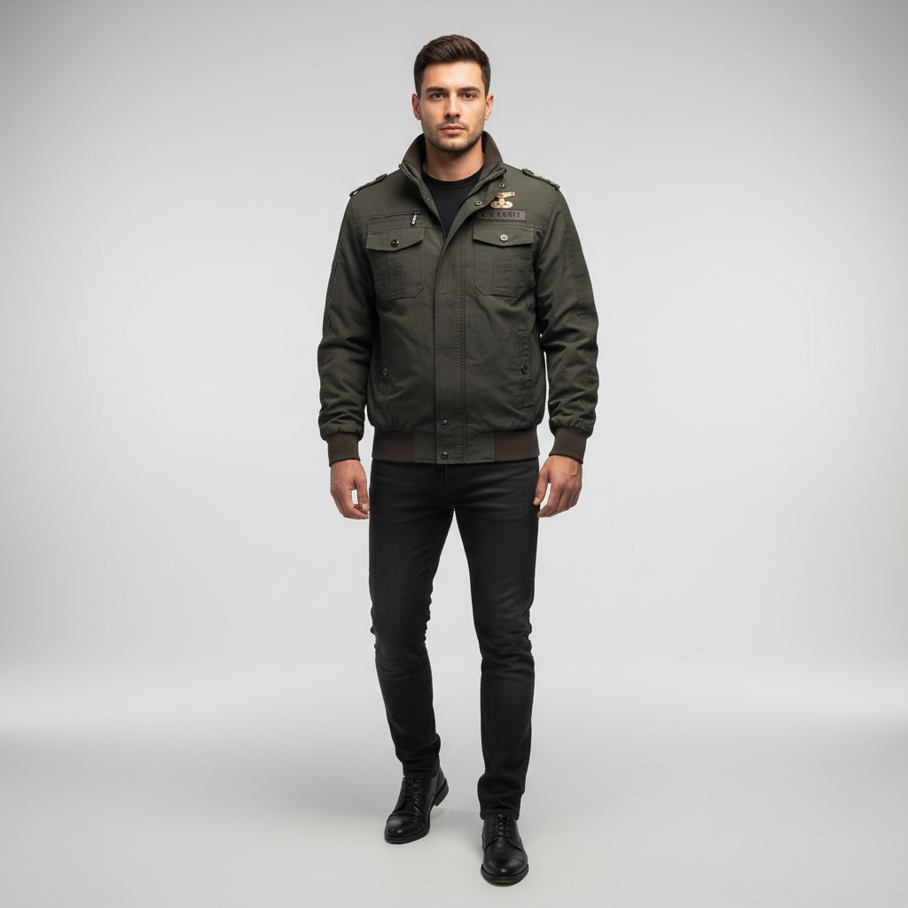 Militär-Inspirierte Jacke - Günter