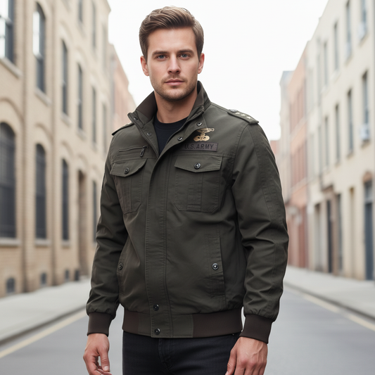Militärisch Inspirierte Jacke - Rudolf