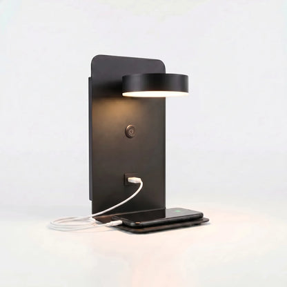 Minimalist LED Wall Light With USB Port -  Lumivex