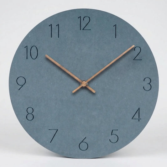 Minimalistische Runde Wanduhr - Nordellia
