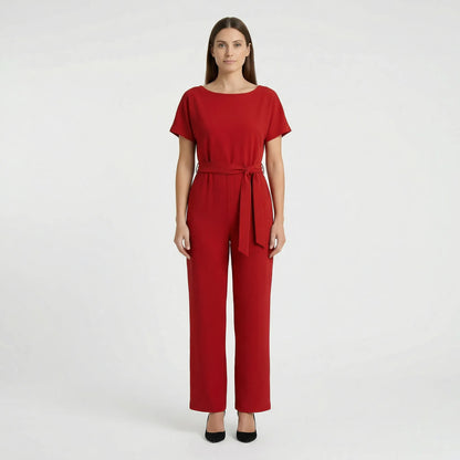 Minimalistischer Jumpsuit Mit Weitem Bein - Lavinia