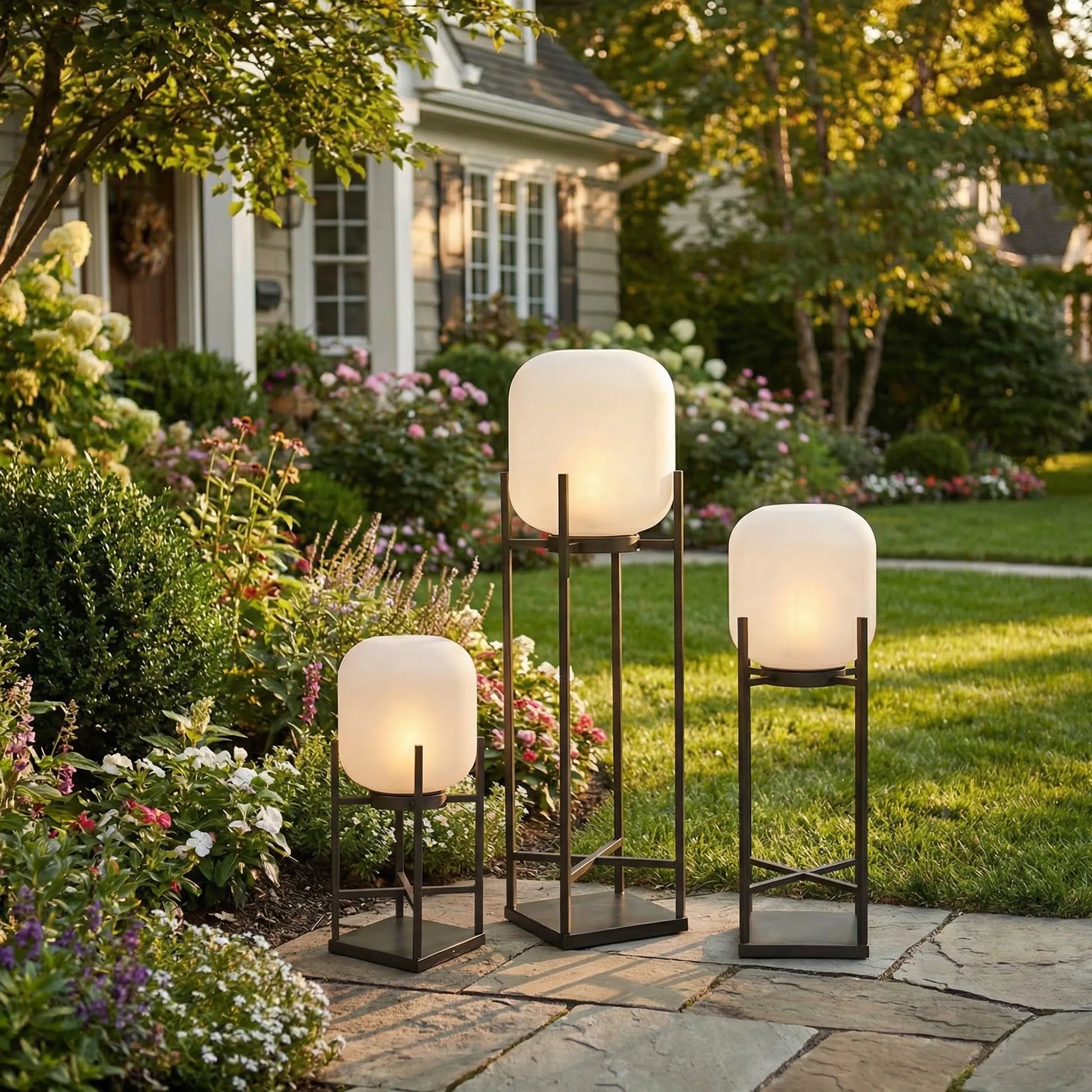 Modern Freestanding Garden Lamp -  Solanthre