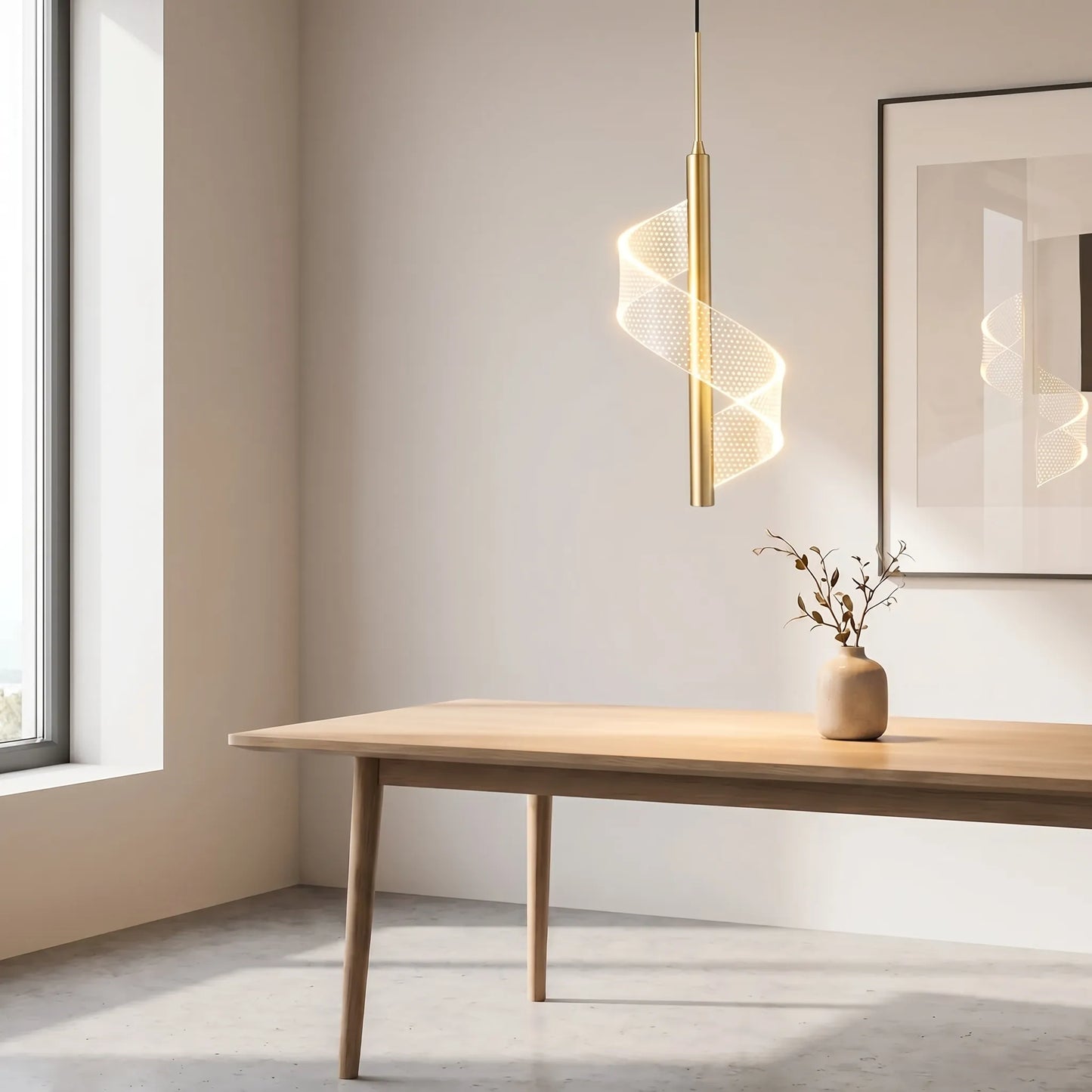 Modern LED Pendant Light -  Helixia