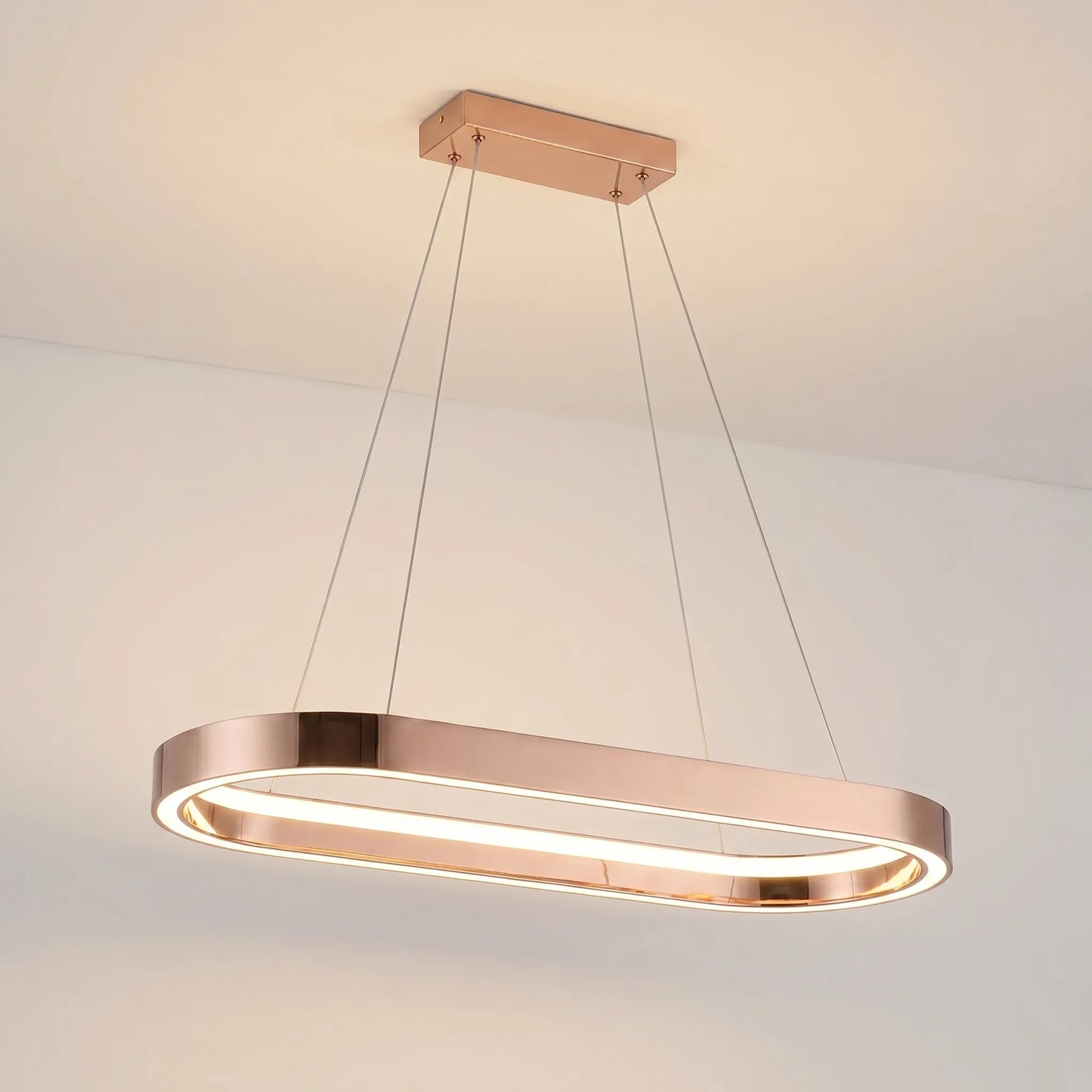 Modern Oval Pendant Light -  Ovalum
