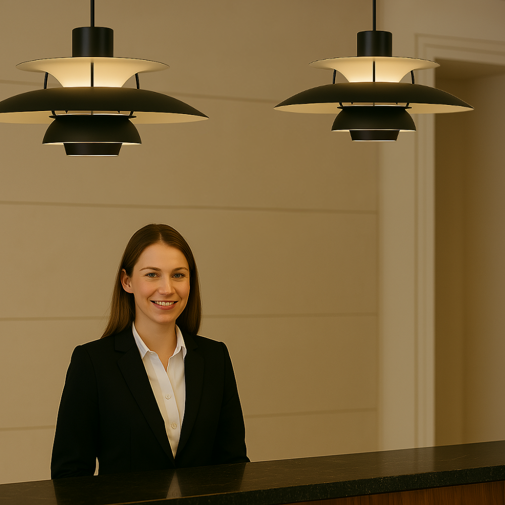 Moderne LED Deckenlampe rund – Dimmbar & langlebig – Stilvolle Beleuchtung für Wohnzimmer, Esszimmer & Büro