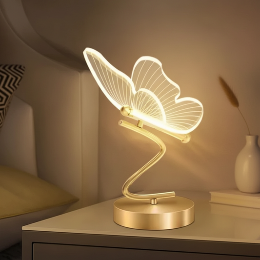 Moderne LED Tischlampe - LumiFlutter
