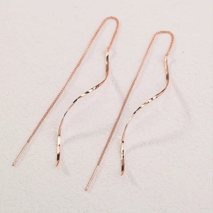 Moderne Ohrstecker - LongWaves 