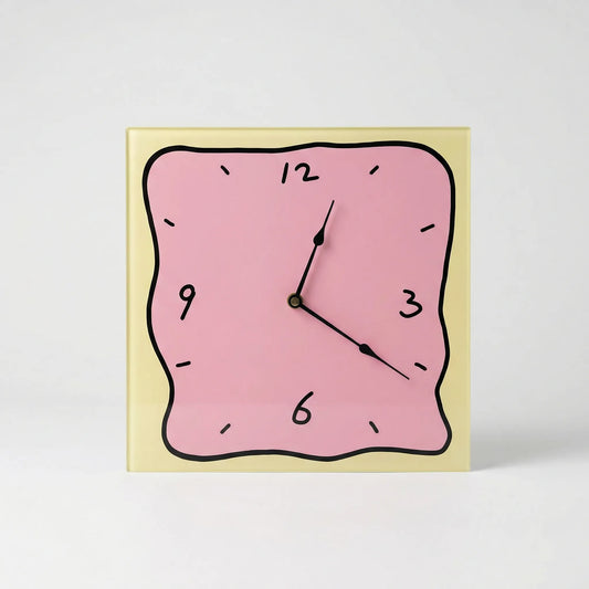 Moderne Quadratische Wanduhr - TimeLuma