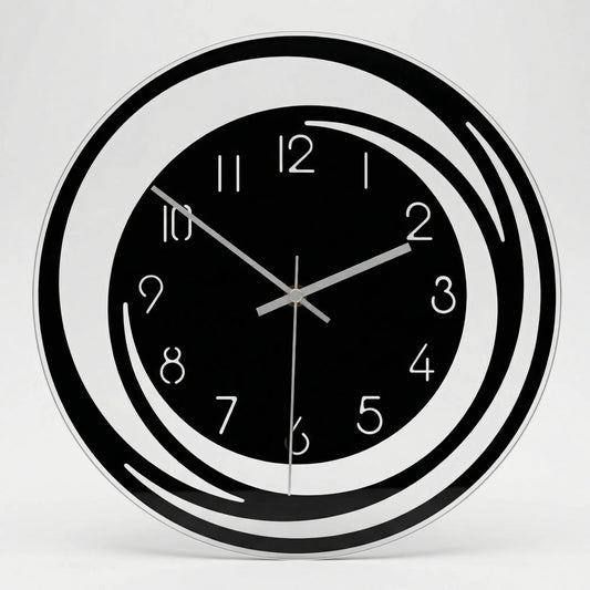 Moderne Runde Wanduhr - Quietora