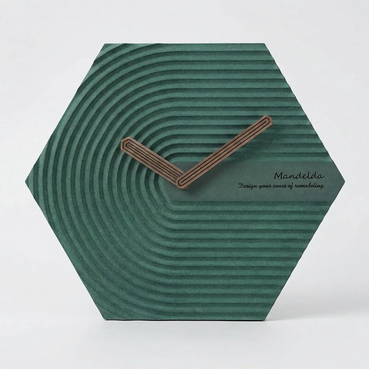 Moderne Sechseckige Wanduhr - HexaPulse