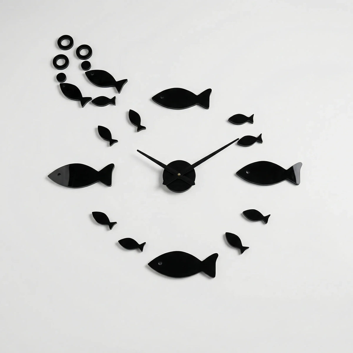 Moderne Spiegel-Wanduhr - Miraflow