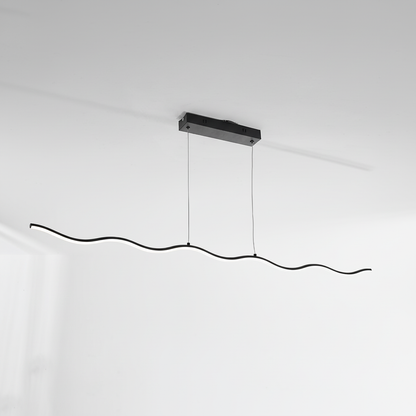 Moderne Wellenpendelleuchte - Waveray