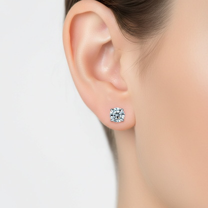 Moderne Zirkonia-Ohrringe - GlitzRing 