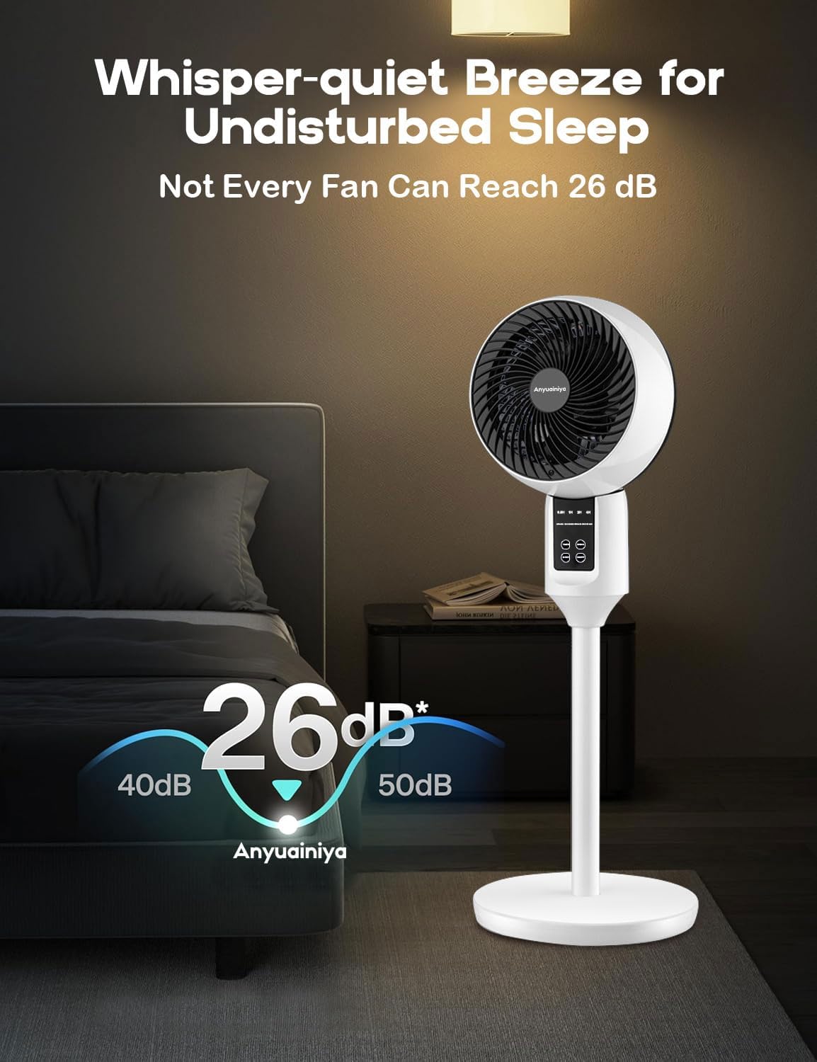 Moderner 3D-Zirkulationsventilator - Aerovibe