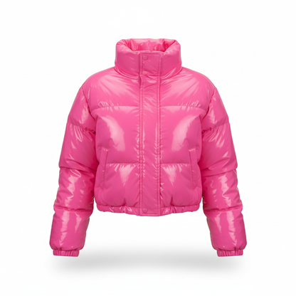 Modischer Puffer-Mantel -  Elisa