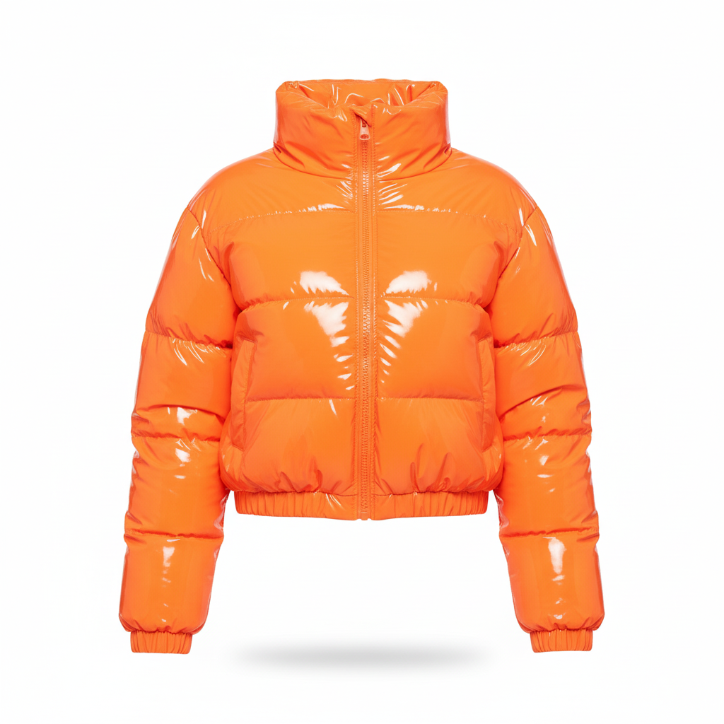 Modischer Puffer-Mantel -  Elisa