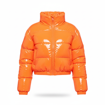 Modischer Puffer-Mantel -  Elisa