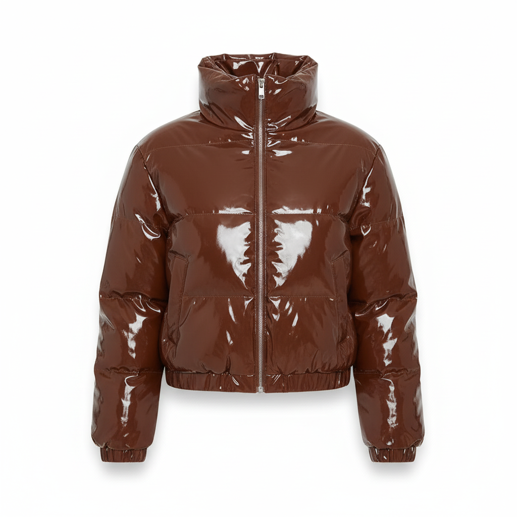 Modischer Puffer-Mantel -  Elisa