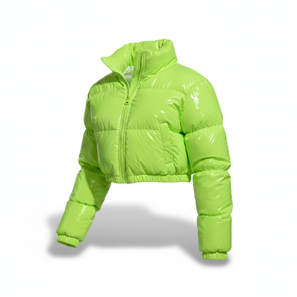 Modischer Puffer-Mantel -  Elisa