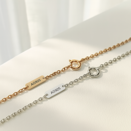 Moissanit-Augen | Vollschliff Moissanit Halskette